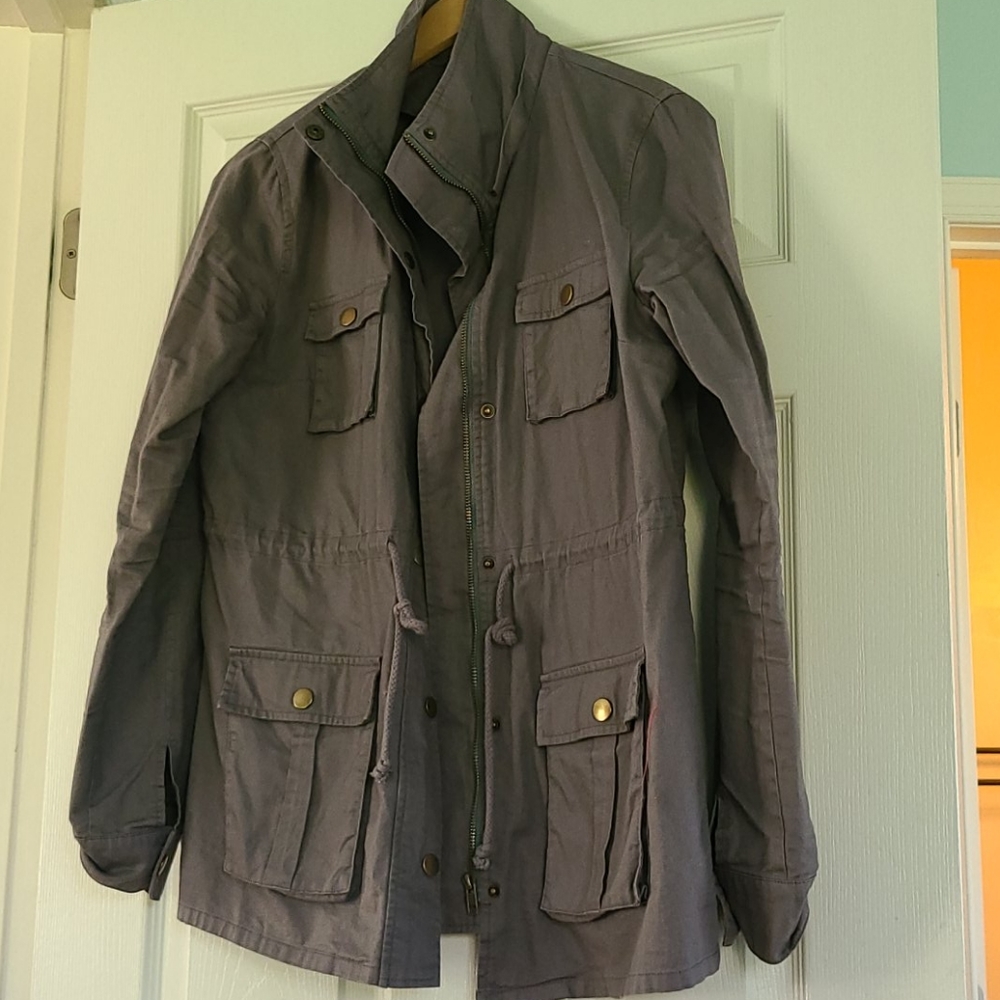 Grey khaki jacket
